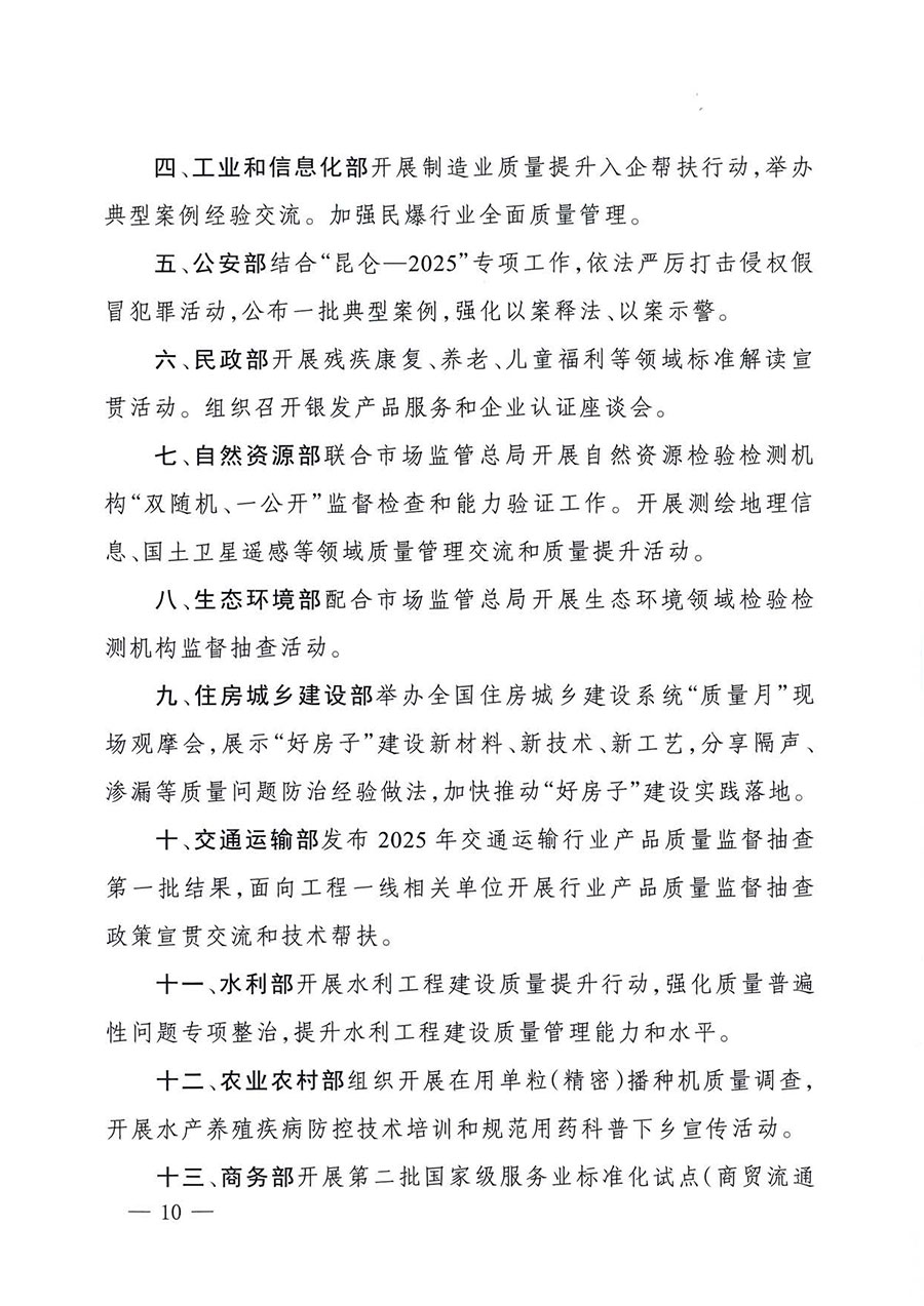 中國(guó)質(zhì)量檢驗(yàn)協(xié)會(huì)關(guān)于轉(zhuǎn)發(fā)《關(guān)于開(kāi)展2025年全國(guó)&ldquo;質(zhì)量月&rdquo;活動(dòng)的通知》的通知(中檢辦發(fā)〔2025〕114號(hào))